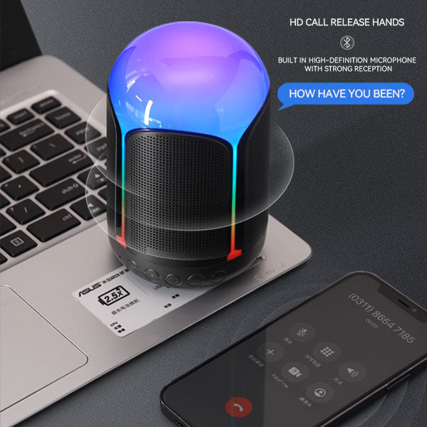 Bluetooth speakers with music-synced lights offer a captivating audio-visual experience