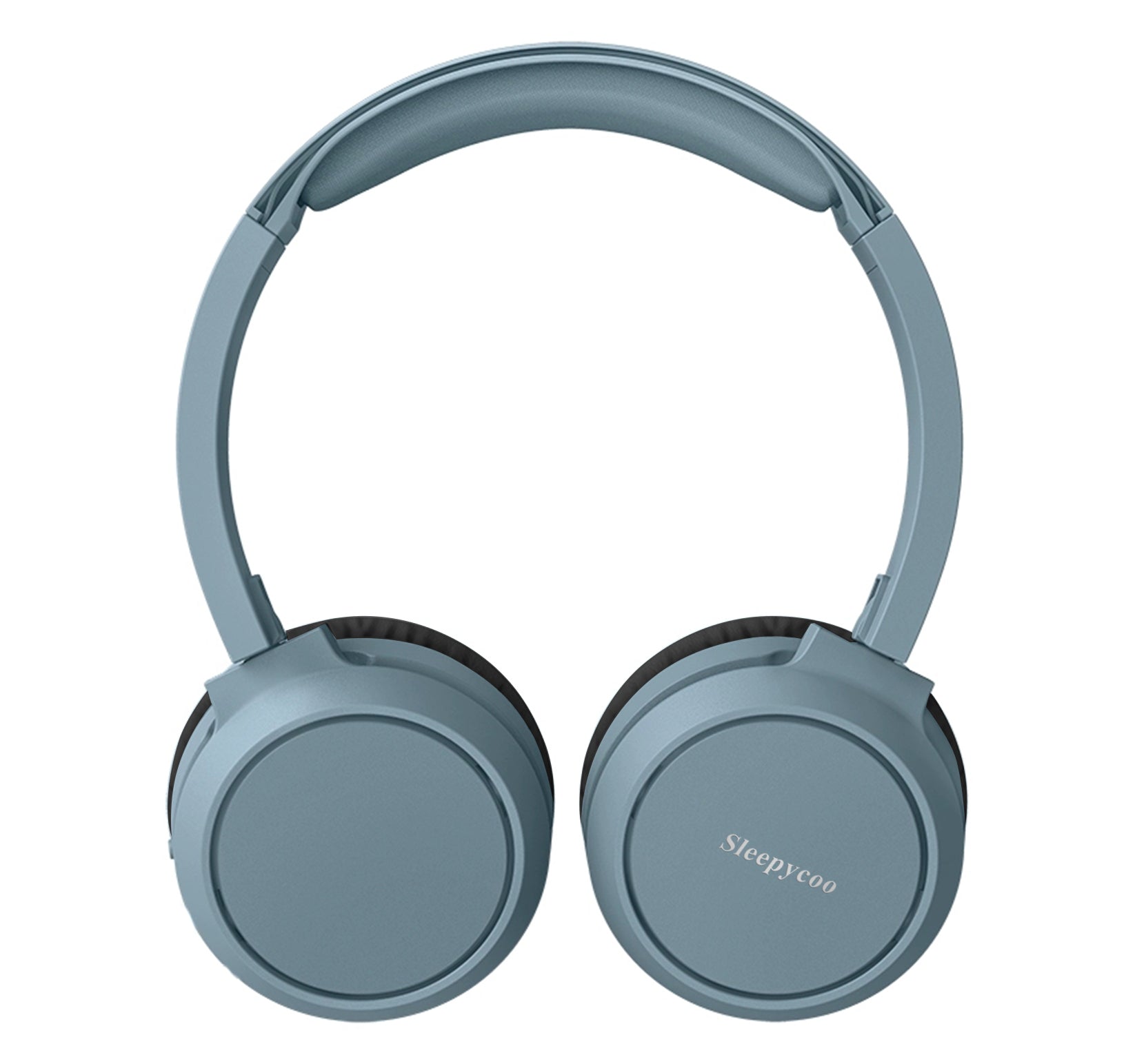 Sleepycoo Wireless Headphone,Quality Sound,32mm Drivers,Fast Charging,Lightweight,Adjustable Cushioned Headband,Soft Ear Cups,Blue